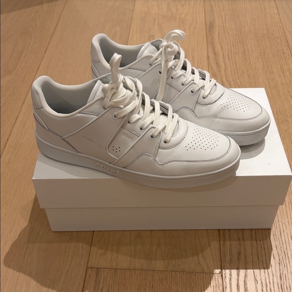 CELINE TRAINER CT-04 LOW LACE-UP SNEAKER in CALFSKIN - Size 42 - Picture 1 of 7